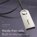 Baseus Bluetooth Transmitter Wireless Bluetooth Receiver 5.0 Car AUX 3.5mm Bluetooth Adapter Audio Cable For Speaker Headphones