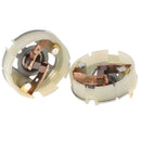 2pcs Rs550 Motor Motor With Copper Brush Charging Drill Electric Screwdriver Brush Holder