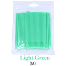 Kekelala 100PCS/Bottle Eyelash Extension Cleaning Swabs Lash Lift Glue Remover Applicators Microblade Makeup Micro Brushes Tool