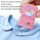 Custom-Made Baby Name Stamp DIY For Children Name Seal Student Clothes Chapter Not Easy To Fade Security Name Stamp Sticker