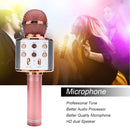 WS858 Portable Bluetooth Karaoke dj Microphone Wireless Professional Speaker Home KTV Handheld Microphone mikrofon