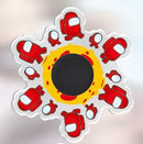 Z30 Fidget Hand Spinner Gyro anime Anti Stress Cartoons Animal Animation Running Comic Pattern Rotating Fingertip Spinning Toys