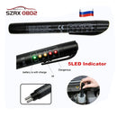 Auto Liquid testing Brake Fluid Tester pen 5 LED indicator display for DOT3/DOT4 electronic pen brake fluid oil tester Digital
