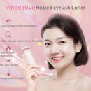 ANLAN Electric Heated Eyelash Curler Long-Lasting Curl Electric Eye Lash Perm Eyelashes Clip Eyelash Curler Device Makeup Tools