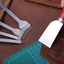 KAOBUY Professional Leather Craft Tools Kit Hand Sewing Stitching Punch Carving Work Saddle Set Accessories DIY Tool Set