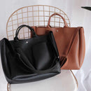 2021 new Pu Leather laptop Bag Simple Handbags Famous Brands Women Shoulder Bag Casual Big Tote Vintage Ladies Crossbody Bags