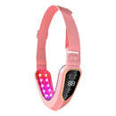 HSKOU Facial Lifting Device LED Photon Therapy Facial Slimming Vibration Massager Double Chin V-shaped Cheek Lift Face
