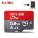 100% SanDisk A1 Memory Cards camera card 16GB 32GB 64GB Micro SDcard 128GB 120MB/s Class 10 UHS-1 Flashcard Microsd TF/SD Card