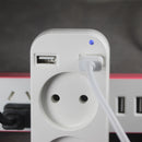 Wall USB plug adapter double Socket Outlet for phone charge Free shipping Double USB Port 5V 2A Usb electrique outlet usb Z1-10