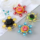 Fidget Spinner 3D Running Cartoon Anime The Astronauts Turn Villain Anti-Stress Fidget Toy Finger Dynamic Changing Gyro