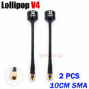 Foxeer Antenna Lollipop 4 V4 FPV Antenna 5.8G 2.6Dbi Stubby RHCP SMA RPSMA UFL Straight/Angle MMCX 7.2g For FPV RC Racing Drone