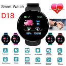 D18 Smart Watch Heart Rate Monitor Blood Pressure Waterproof Men's And Women's Fitness Tracker Digital Bracelet For Android IOS