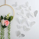 12pcs Suncatcher Sticker 3D Effect Crystal Butterflies Wall Sticker Beautiful Butterfly for Kids Room Wall Decal Home Decoration