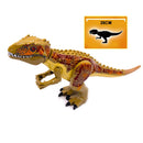Jurassic World 2 Brutal Raptor Building Blocks Dinosaur Bricks Tyrannosaurus Indominus I-Rex Assemble Dino Kids Toys