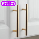 Modern Cabinet Shoe Rack Pull Simple Style Furniture Bedroom Closet Drawer Handle Aluminum Alloy, Gold Locker Wine Cabinet Knob