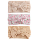 3pcs/lot Cable Knit Baby Girl Headband Bandeau Bebe Nylon Headbands for Newborn Girls Elastic Hair Band Baby Hair Accessories