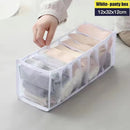 Underwear Storage Organizer for Clothes Separated Socks Shorts Bra Storage Boxs Dormitory Closet Organizer Drawer Washable