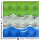 32*32 50*50 Dots Classic Base Plates Blocks DIY Small Size City Road Bricks Baseplates Construction Building Toys For Kids Gifts