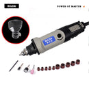 HILDA Electric Drill Rotary Tool Electric Tools Variable Speed 400W Mini Drill 6 position Rotary Tools mini grinding machine