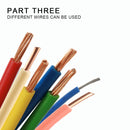 1 Input 2/3/4/5 Output Splitter Quick Spring Splicing Wire Connector Electric Cable Terminal Block Push In With Operation Lever