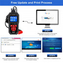 KONNWEI KW850 Car OBD2 Scanner Professional Car Diagnostic Scanner Tools OBD 2 Check Engine Check Automotive Code Reader Battery