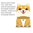 Custom-Made Baby Name Stamp DIY For Children Name Seal Student Clothes Chapter Not Easy To Fade Security Name Stamp Sticker