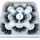 2022 New 5 pairs natural false eyelashes fake lashes long makeup 3d mink lashes eyelash extension mink eyelashes short eyelashes