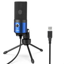 Fifine Metal USB Condenser Recording Microphone For Laptop Windows Cardioid Studio Recording Vocals Voice Over,Video-K669