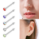 1 pc Disposable Painless Ear Piercing Nose Studs Piercing Gun Healthy Sterile Puncture Tool for Earrings Ear Piercing Gun