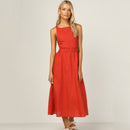 Ardm Sexy Spaghetti Strap Summer Dress 2022 New Slip Black Backless Maxi Dress Vintage Elegant Woman Party Dress Princess Dress