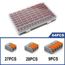 0.4-6.0mm 30/50/100 Pieces & SET Mini Fast Universal Wire Connector Easy Quick Wiring Car & Solar Energy Terminals
