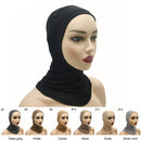Under Scarf Hijab Cap Muslim Women Veil Turban For Women Muslim Fashion Islam Inner Cap Hijab Jersey Underscaf Caps Hat Ladies