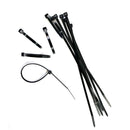 Self-locking plastic nylon tie 100 PCS black 5X300cable tie fastening ring3X200 cable tie zip wraps strap nylon cable tie set
