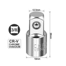 Ratchet Wrench Socket Converter Sleeve Head Adapter 1/2 "Big Fly To 3/8" Fly To 1/4 "Stainless Steel to 1/4" To 1/2 "To 3/8"