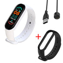 Smart Watch M6 Men's And Women's Fitness Sports Bracelet Heart Rate Blood Pressure Monitor Digital Watch for IOS Android Phones