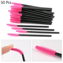 Disposable Silicone Gel Eyelash Brush Comb Mascara Wands Eye Lashes Extension Tool Professional Beauty Makeup Tool For Women
