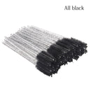 50 Pcs Disposable Crystal Eyelash brush Mascara Wands Applicator Diamond Eye Lash brushes Eyelash Extension women Makeup tools