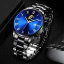 2022 Fashion Mens Gold Stainless Steel Watches Luxury Minimalist Quartz Wrist Watch Men Business Casual Watch relogio masculino