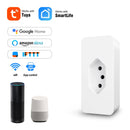AVATTO Tuya WiFi Smart Plug , 16A Brazil Standard Smart Life APP Remote Smart Socket Voice Works for Google Home, Alexa Echo