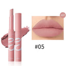 Waterproof Matte Velvet Lipstick 12 Colors Long Lasting Red Pink Lipsticks Non Stick Nude Series Lip Tint Cosmetic Makeup