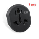 Herepow Universal Plug Converter FR AU US UK To EU Travel Adapter High Quality Home Plug Adapter 16A 250V Wall Electric Socket