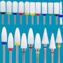 Milling Cutter For Manicure Ceramic Mill Manicure Machine Set Cutter For Pedicure Electric Nail Files Nail Drill Bit Feecy