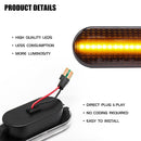 Sequential Turn Signal LED Side Light Turn Repeater Mirror Lamp For Volkswagen VW Bora Golf 3 4 Passat 3BG Polo SB6 SEAT Ibiza