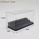 3 Steps Dustproof Acrylic Figures City Car Model Collection Display Box Building Block Storage Plexiglass Showcase Kid Toys
