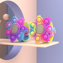 Octopus Spinning Pop Fidget Spinner Figet Toys Anti Stress Pops Wristband Light Bracelet Kawaii Push Bubble Kids Christmas Gifts