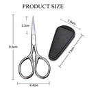 1Pcs Stainless Steel Small Makeup Grooming Scissors Eyebrows For Manicure Nail Cuticle Beard And Mustache Trimmer Nose Hair Tool