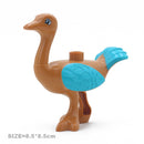 Big Size Building Blocks Cat Dog Pig Rabbit Model Accessories Compatible Bricks Farm Animals Set Assemble Education Toys For Kid