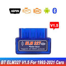 Bluetooth ELM327 V2.1 V1.5 Auto OBD Scanner Code Reader Tool Car Diagnostic Tool Super MINI ELM 327 For Android