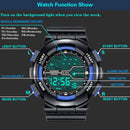 Honhx Led Digital Watch A Variety Of Styles Of Cool Sports Electronic Watches With 4 Buttons Life Waterproof Watch Часы Мужские