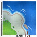 32*32 50*50 Dots Classic Base Plates Blocks DIY Small Size City Road Bricks Baseplates Construction Building Toys For Kids Gifts